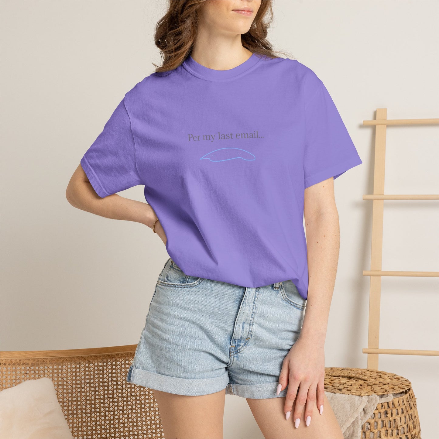 Per my last email T-Shirt | Minimalist Office Humor