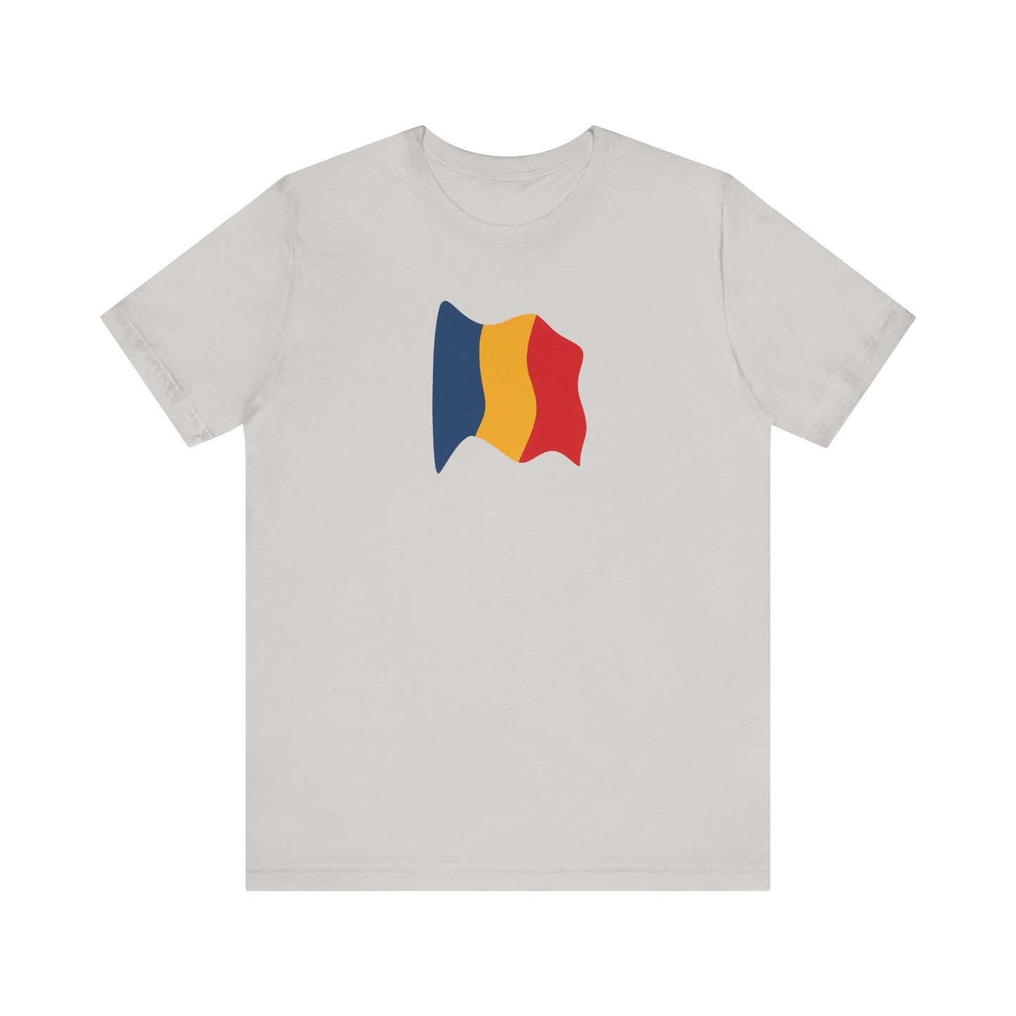 Romanian Flag Unisex Short Sleeve Tee, Casual Shirt, Travel T-Shirt, Gift for Romanians, Summer Outfit, Everyday Wear