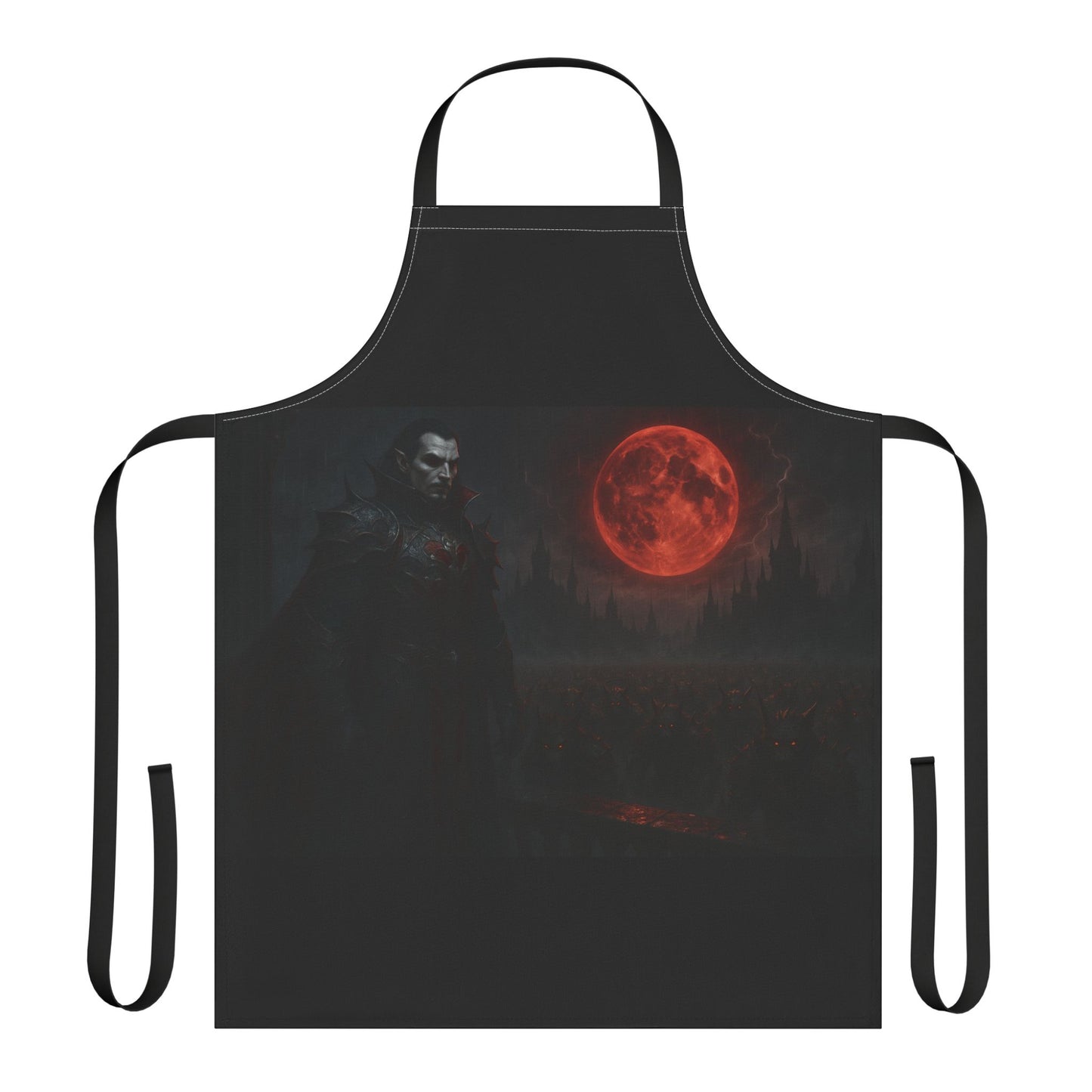 Vampire Blood Moon Apron