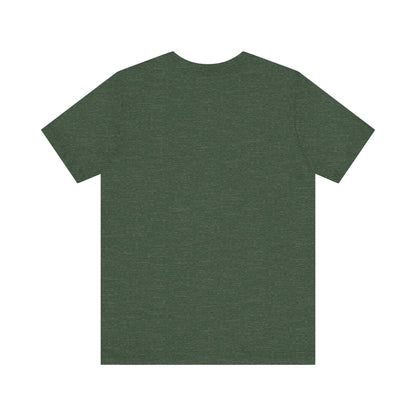 Unisex graphic T-shirt featuring a humorous 69 and French fries design in bold colors, made by Printify.
