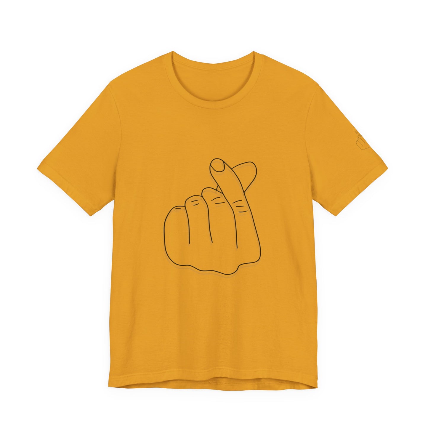 Minimalist Hand Sign Unisex Tee | Casual Everyday Wear | Perfect for Gift Givers