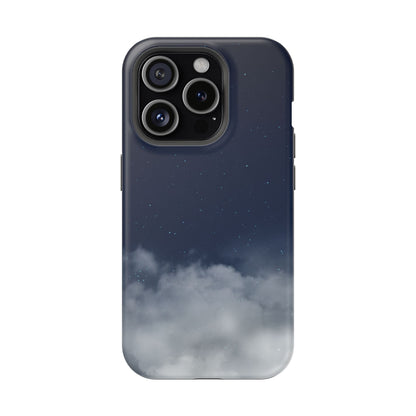 Night Sky Magnetic Impact-Resistant Phone Case — Foggy Cloud Design