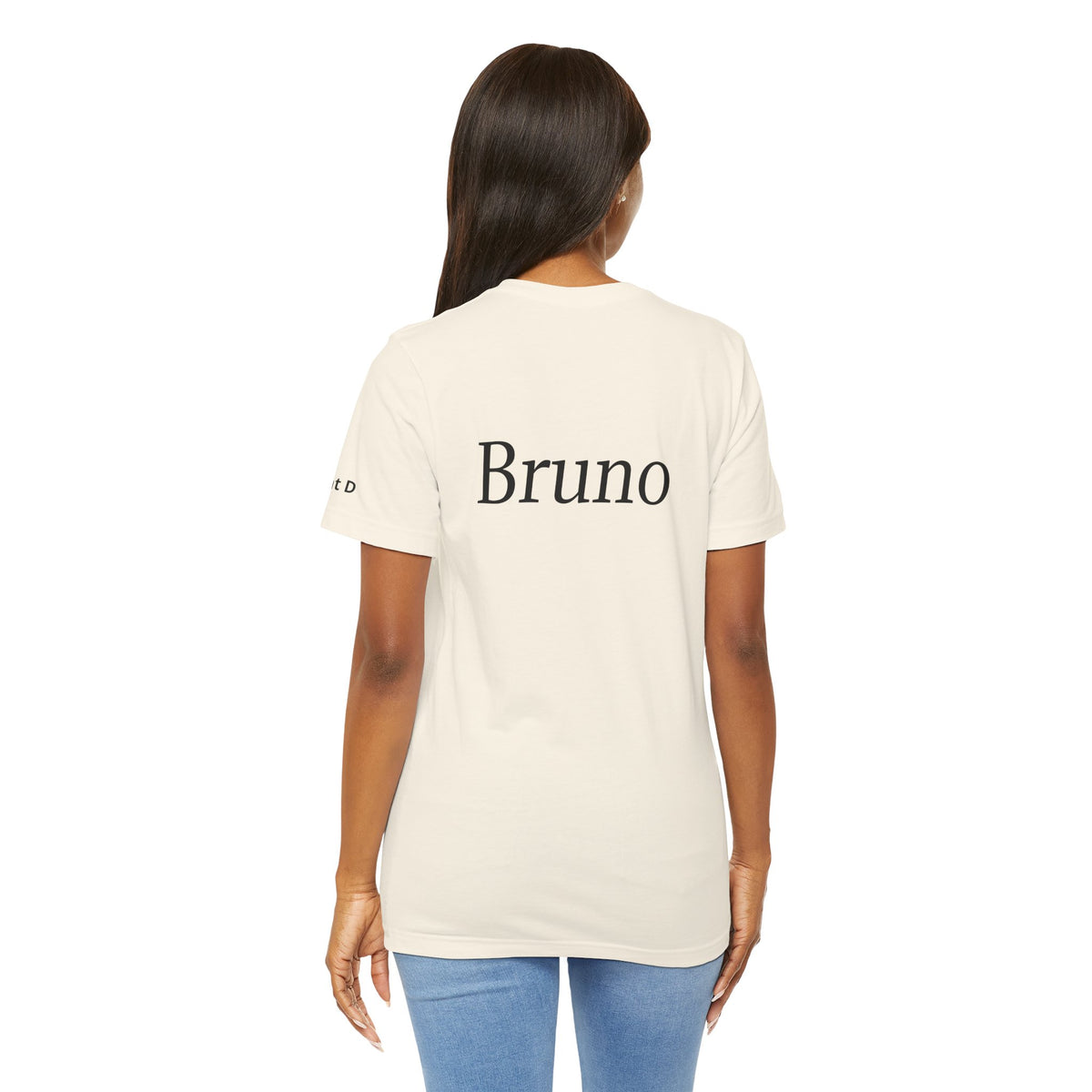 Unisex custom T-shirt by Printify with a blank design, ready for personalized artwork, made from comfortable fabric.