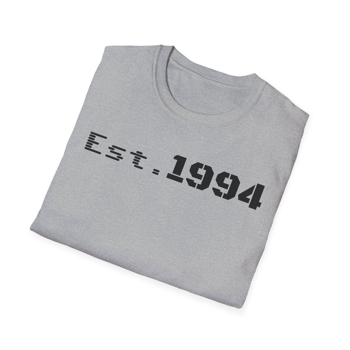 Est. 1994 Unisex Softstyle T-Shirt, Vintage Tee for Birthdays, Retro Gift, Casual Wear, Trendy Soft Shirt