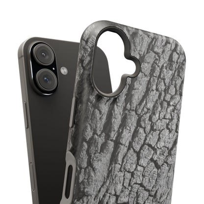Bark Texture Magnetic Impact Phone Case