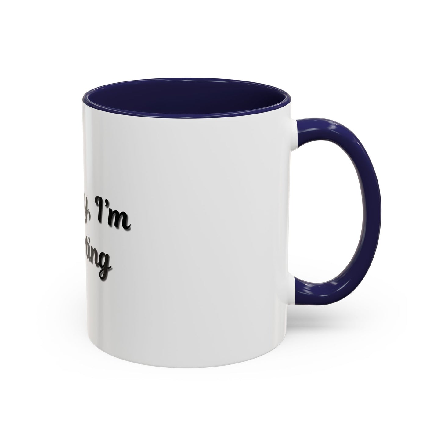 Introvert Coffee Mug - Go Away, I'm Introverting - Black Accent for Relaxing Moments - TRV