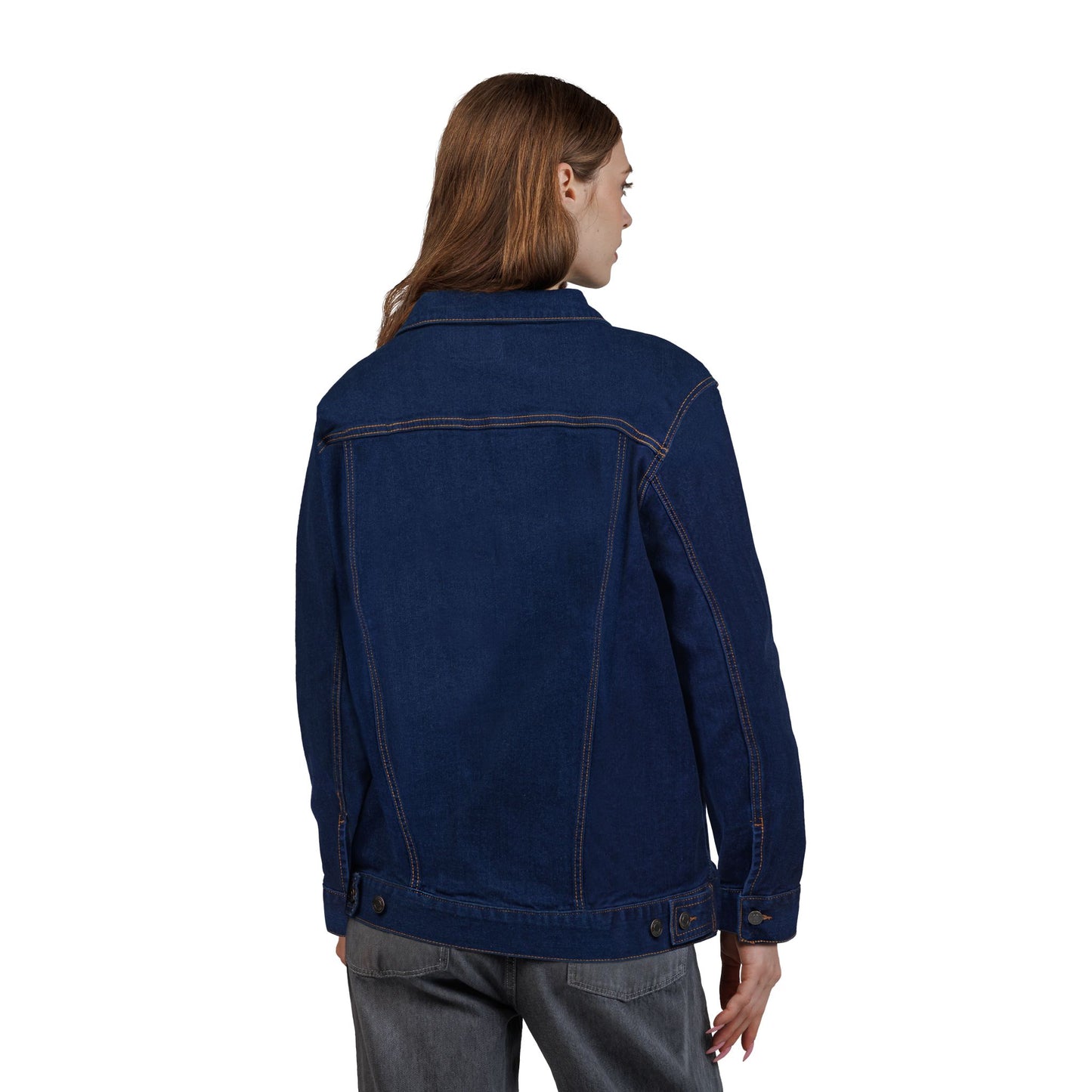 Embroidered Unisex Denim Jacket - Stylish, Casual, Perfect for Summer Outings, Men's & Women's Fashion Statement, Birthday Gift, [...] - TRV