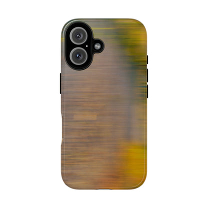Autumn Blur Tough Phone Case — Fall Colors Protective iPhone Cover