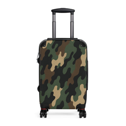 Camouflage Carry-On Suitcase – Military Camo Travel Luggage