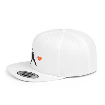Baseball Love Snapback Hat | Gift for Sports Fans, Casual Wear, Team Spirit, Father's Day, Birthday, Outdoor Activities - TRV