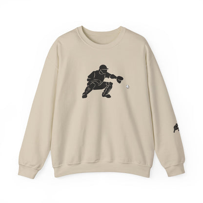 Baseball Catcher Crewneck Sweatshirt | Unisex Sports Apparel | Perfect for Game Days, Gifts, and Casual Wear | Baseball Lover's Gift - TRV