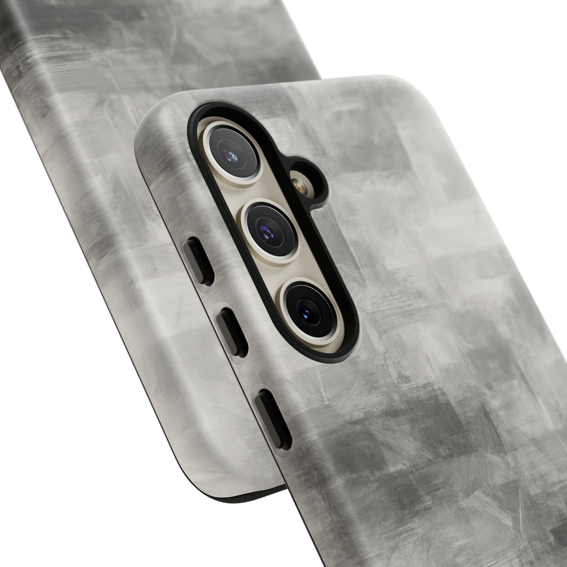 Stylish Phone Case for Tough Protection, Marble Grey Design, Customizable Gift for Her, Unisex Mobile Accessory, Birthday Present, [...] - TRV