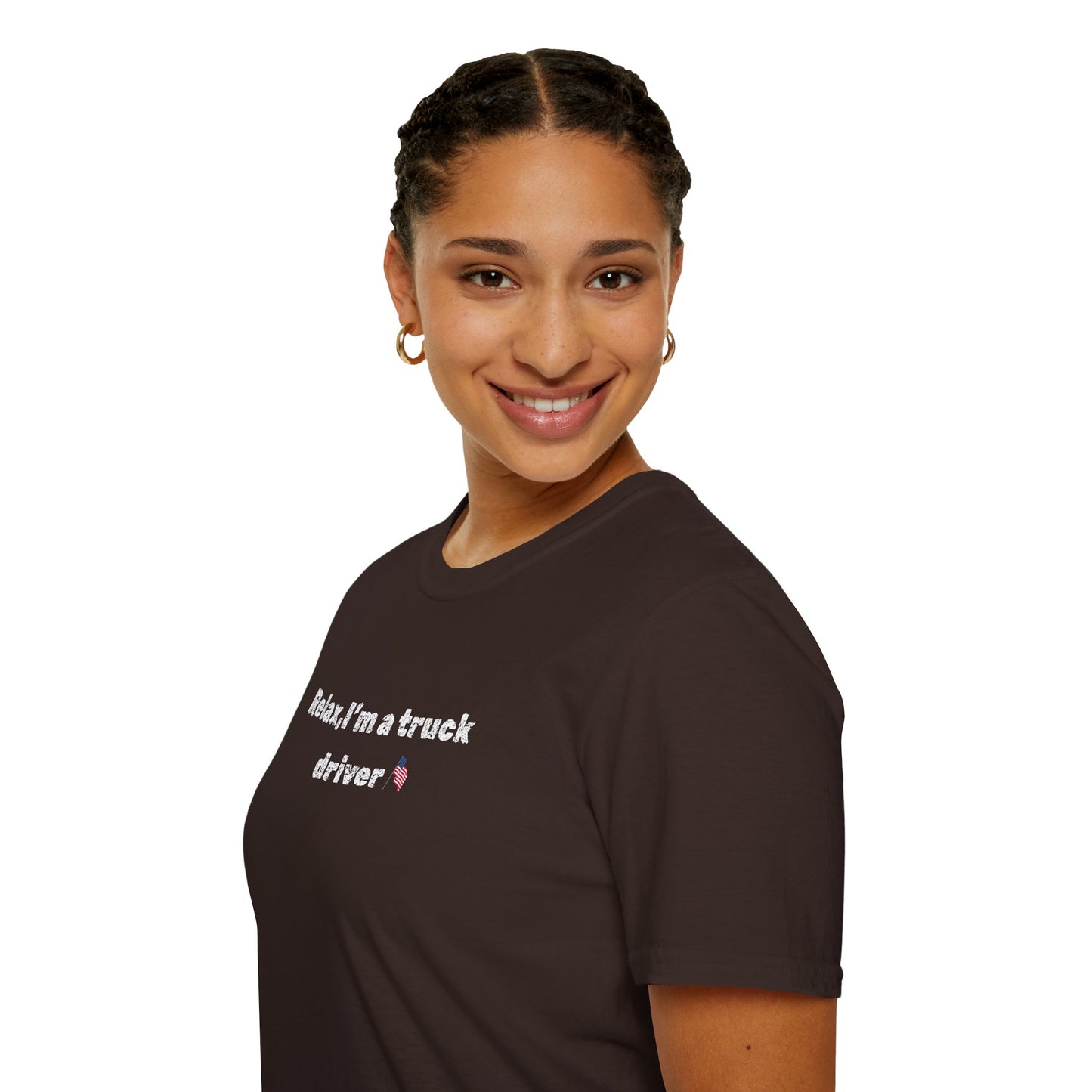 Truck Driver Relax Unisex T-Shirt, Casual Tee, Gift for Truckers, Father's Day Shirt, Comfortable Everyday Wear