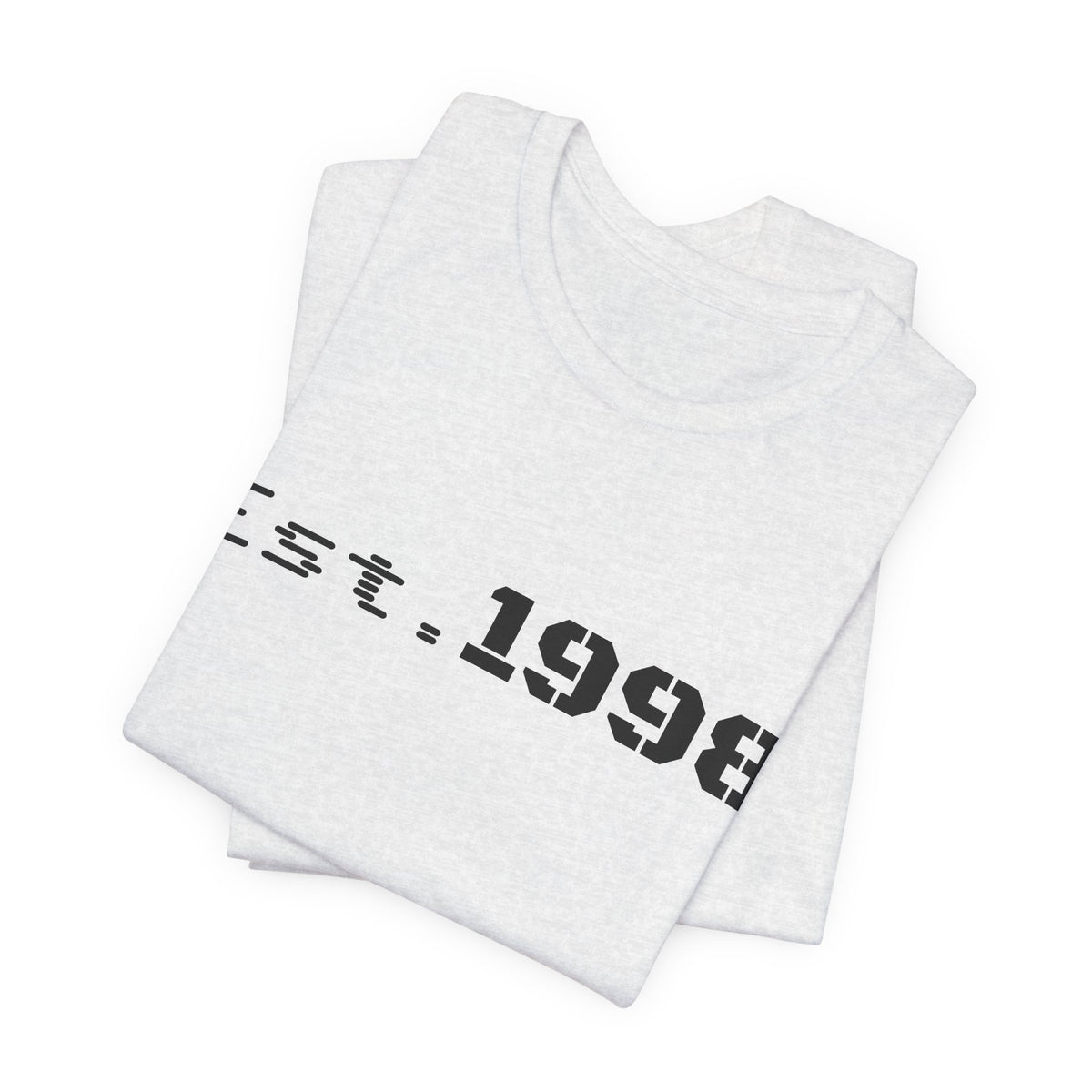 Vintage Est. 1998 T-Shirt by Printify featuring a graphic design celebrating the year of birth.