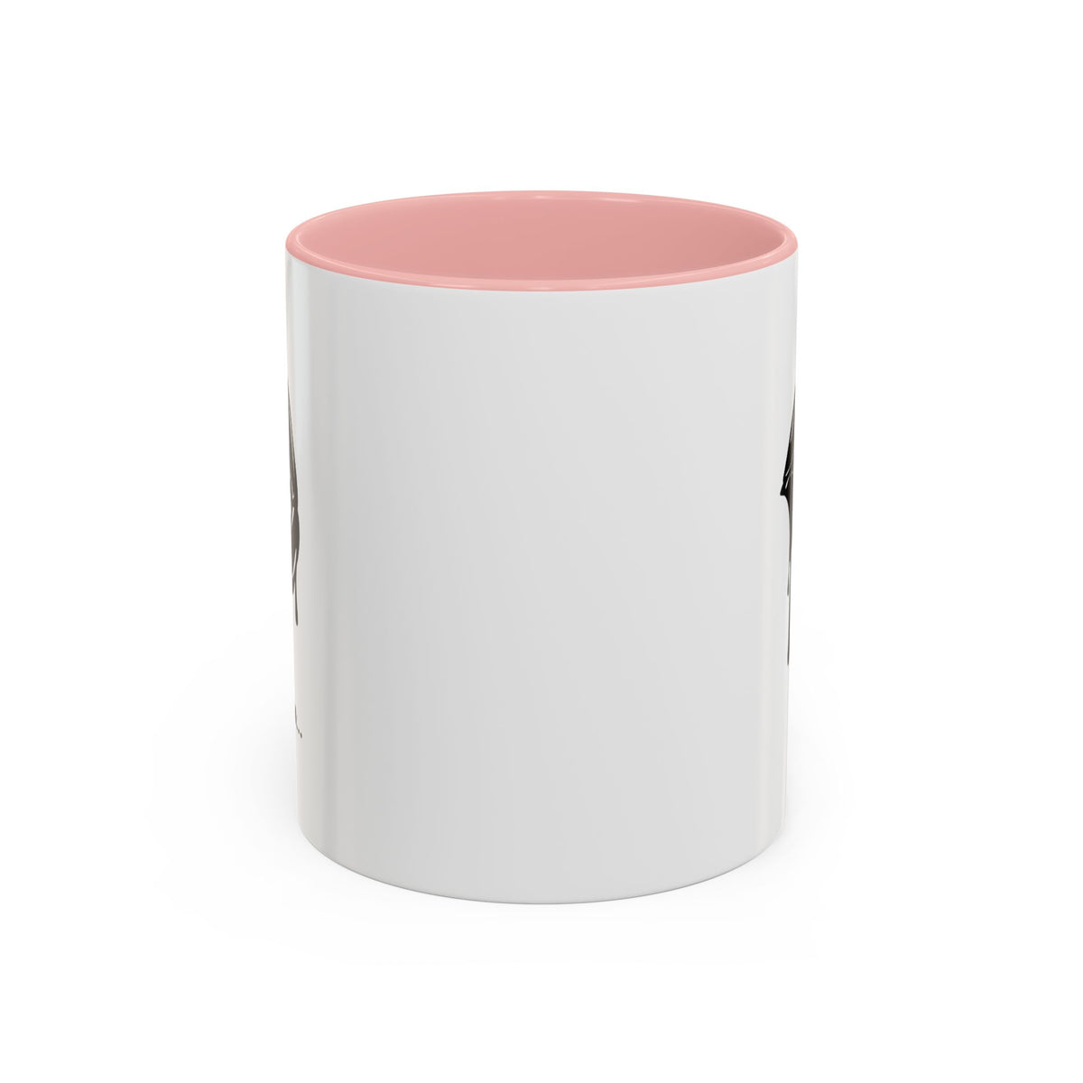 Black Dripping Lips Accent coffee mug with bite graphic, 11oz or 15oz, featuring bold, artistic lip design by Printify.