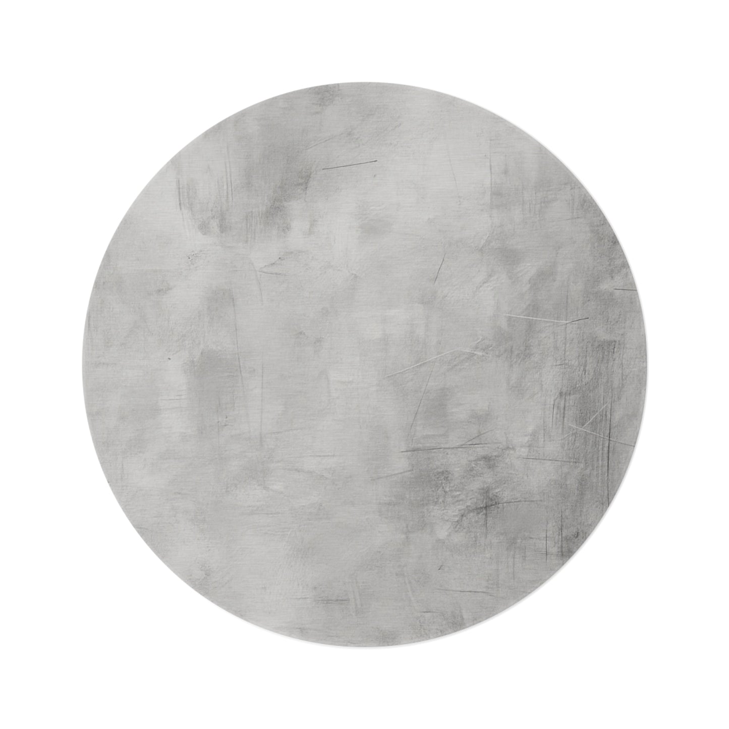Modern round soft area rug by Printify, perfect as a stylish accent for living rooms or bedrooms.