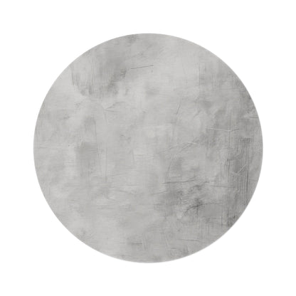 Modern round soft area rug by Printify, perfect as a stylish accent for living rooms or bedrooms.