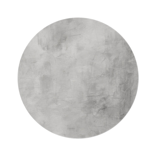 Modern round soft area rug by Printify, perfect as a stylish accent for living rooms or bedrooms.