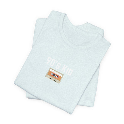 Retro Cassette Tee, Vintage Music Shirt, Unisex Short Sleeve, Gift for Music Lovers, Nostalgic Graphic Tee, Casual Wear