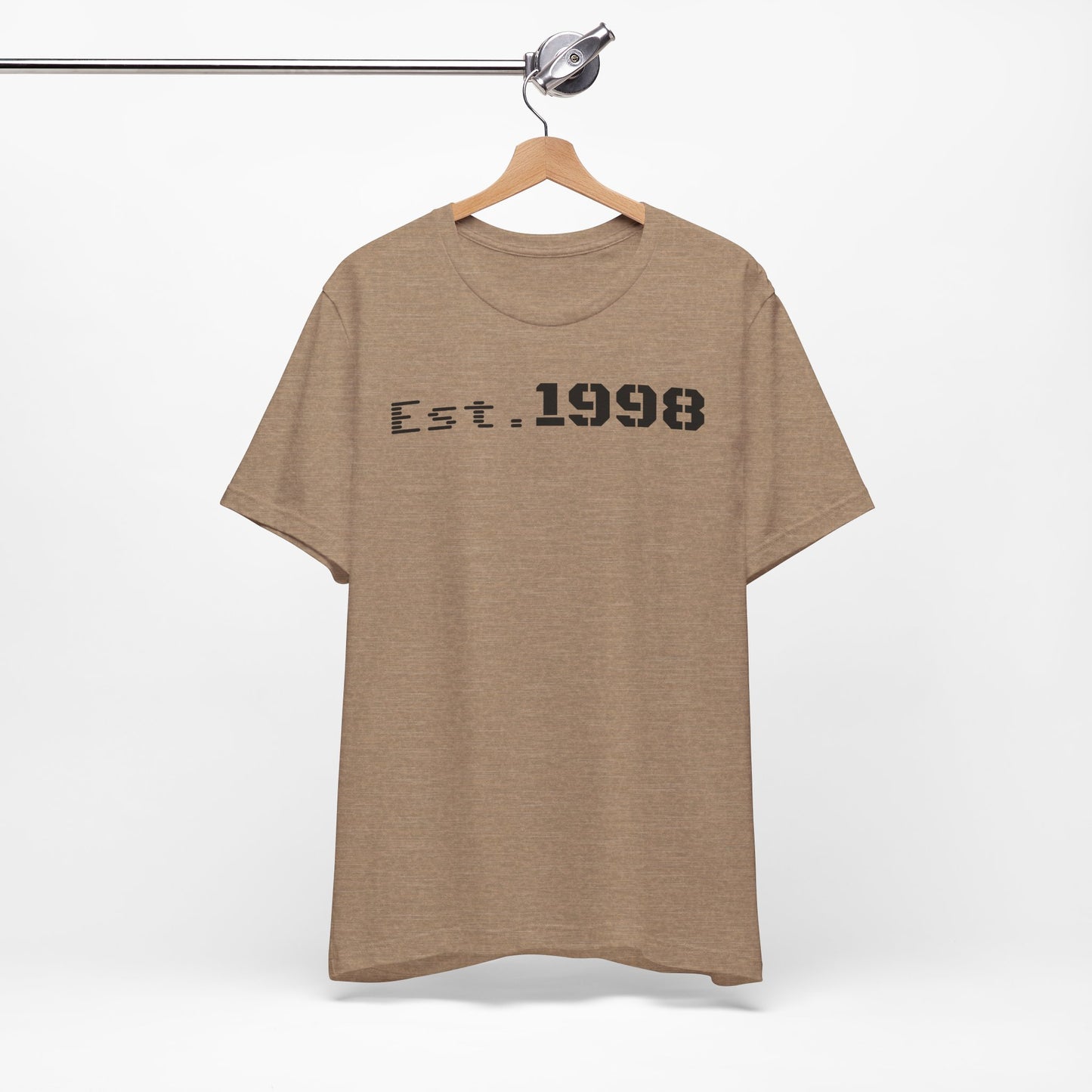 Vintage Est. 1998 Tee - Retro Unisex Shirt for Birthdays, Gifts, Everyday Wear, Casual Style, Nostalgia - TRV