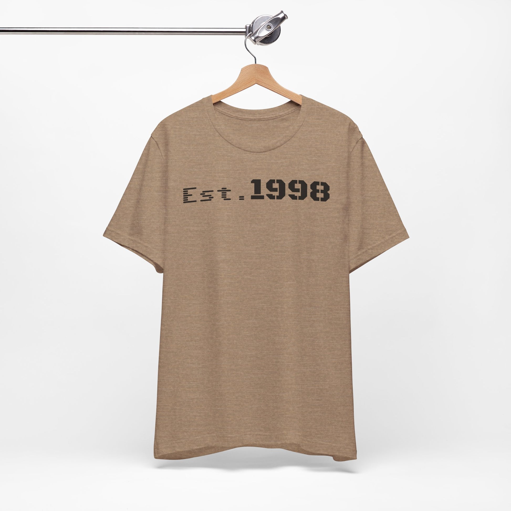 Vintage Est. 1998 Tee - Retro Unisex Shirt for Birthdays, Gifts, Everyday Wear, Casual Style, Nostalgia - TRV