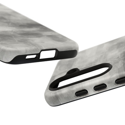 Stylish Phone Case for Tough Protection, Marble Grey Design, Customizable Gift for Her, Unisex Mobile Accessory, Birthday Present, [...] - TRV