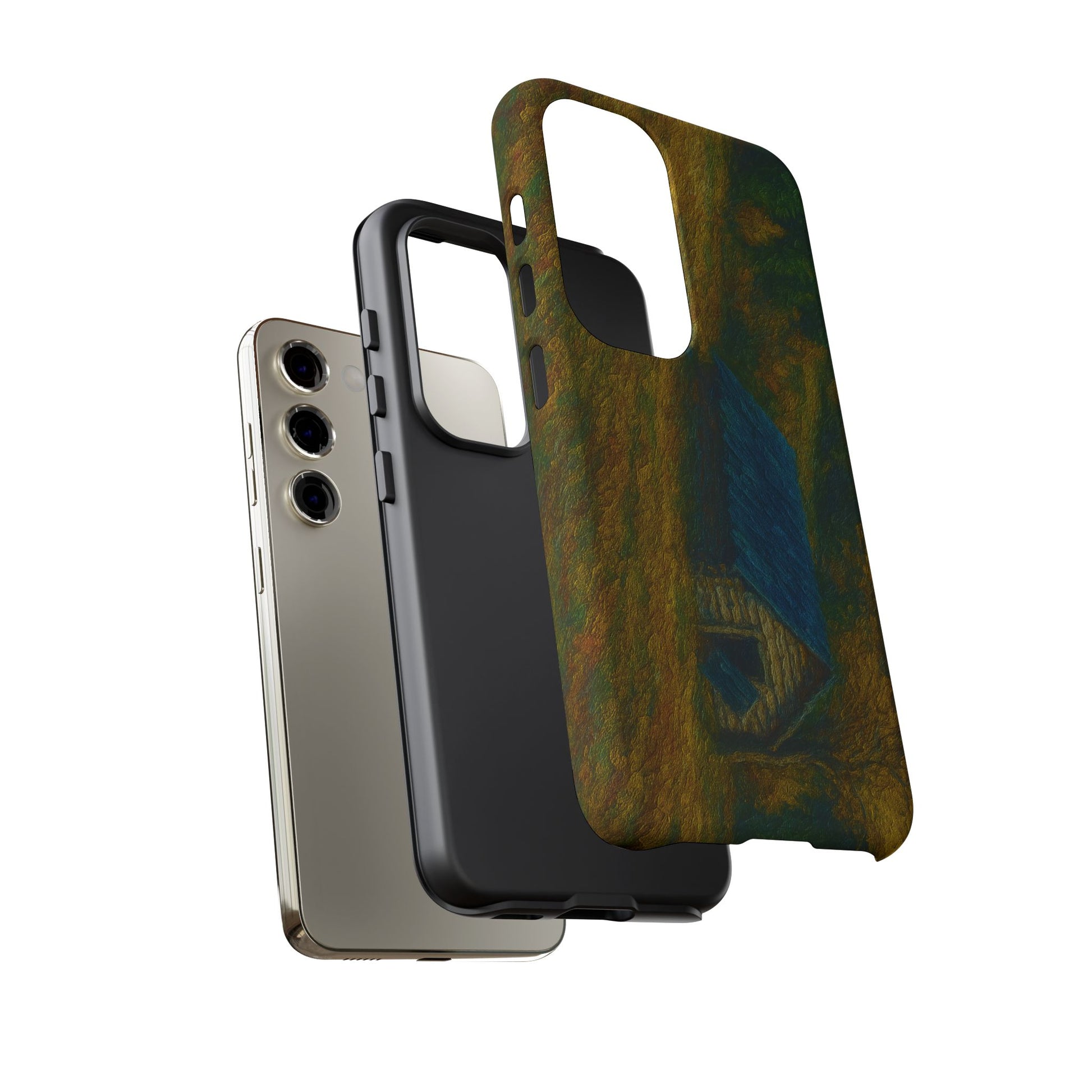 Artistic Phone Case by Tough Cases, Nature-Inspired Phone Protection, Unique Gift for Nature Lovers, Stylish Accessory, Fall Aesthetic - TRV
