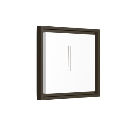Minimal Line Art | Matte Canvas Framed