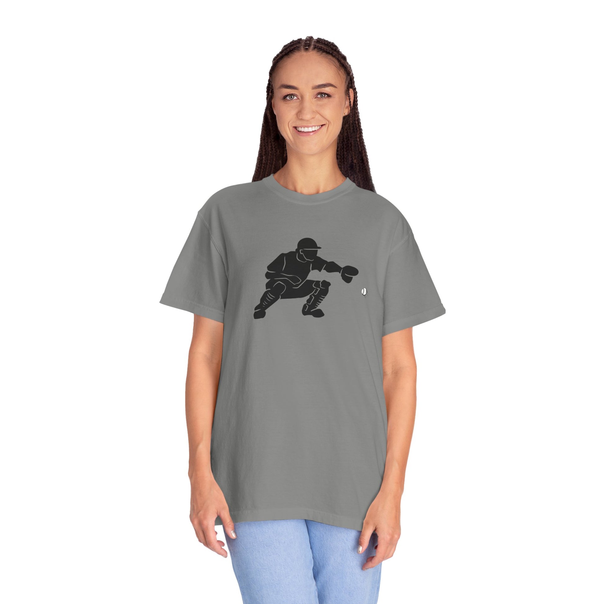 Stylish Unisex Baseball Catcher T-Shirt with Catcher Design, Sports Tee, Baseball Fan Gift, Athletic Apparel, Gift for Him/Her - TRV