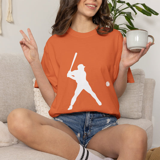 Unisex baseball graphic T-shirt by Printify featuring a sporty design, perfect for baseball fans and casual wear.