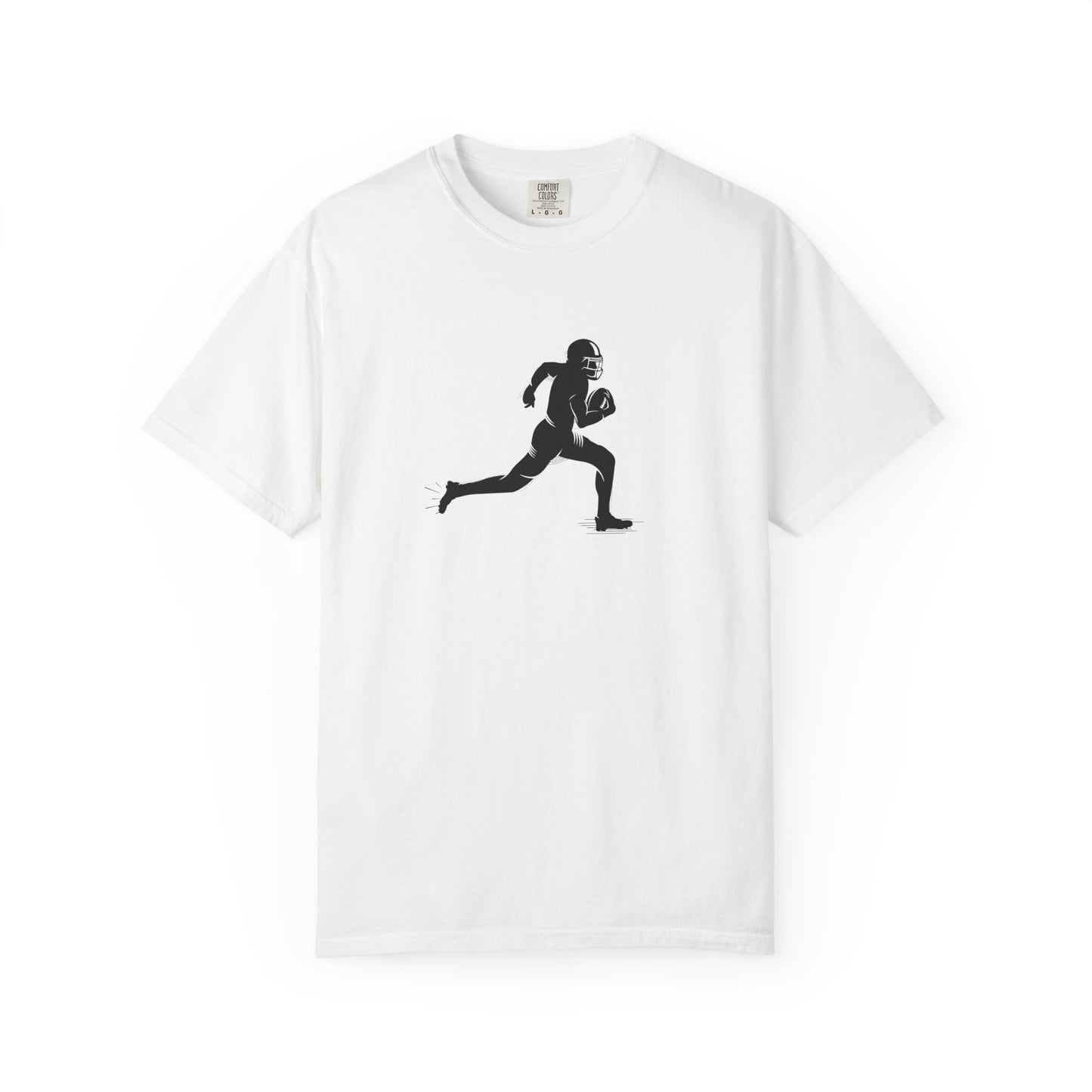 Football Player Graphic Unisex T-Shirt, Casual Sports Tee, Gift for Athletes, Workout Shirt, Everyday Wear, Unique Running Apparel