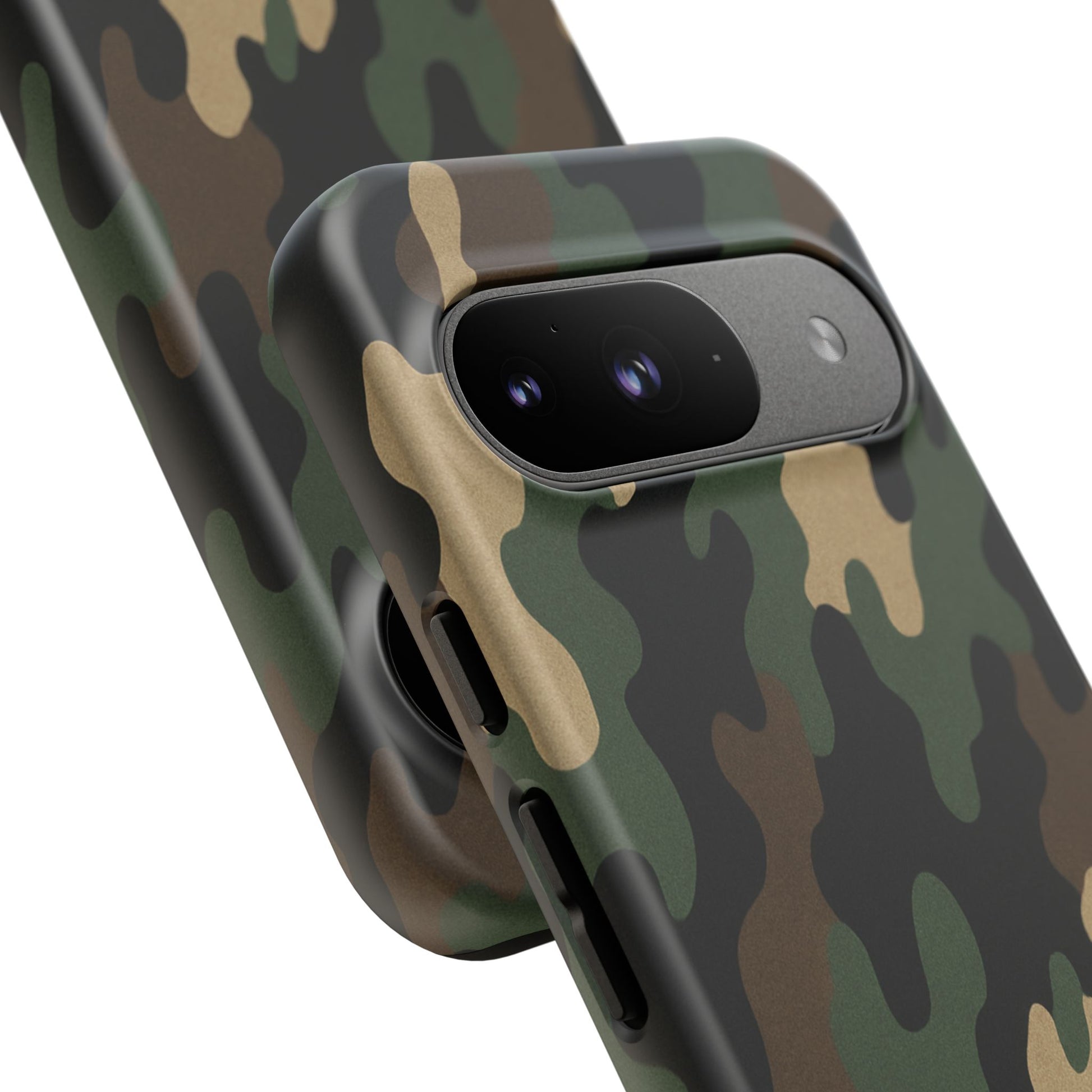 Camouflage Phone Case, Tough Cases, Military Style, Unique Phone Accessories, Gift for Him, Durable Phone Cover - TRV