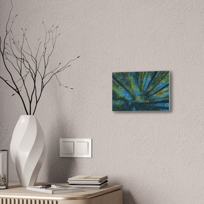 Canvas Wall Art, Forest Perspective Print, Nature Decor, Home & Office Art, Rustic Wall Hanging, Tree Art for Nature Lovers - TRV