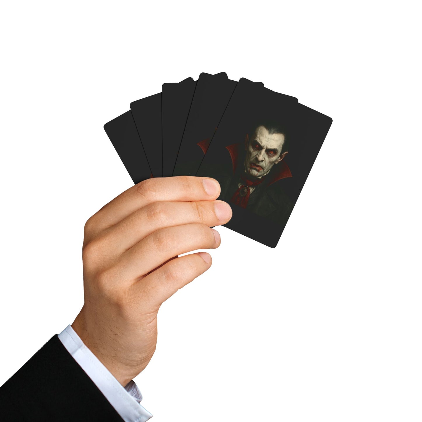 Vampire-Themed Poker Playing Cards, Gothic Card Deck for Game Night, Halloween Fun, Unique Gift for Card Lovers, Spooky Decor