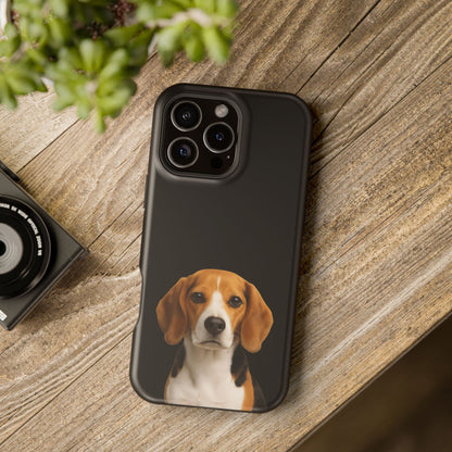 Beagle Photo Magnetic Impact Phone Case — Shockproof, Slim Protective Cover