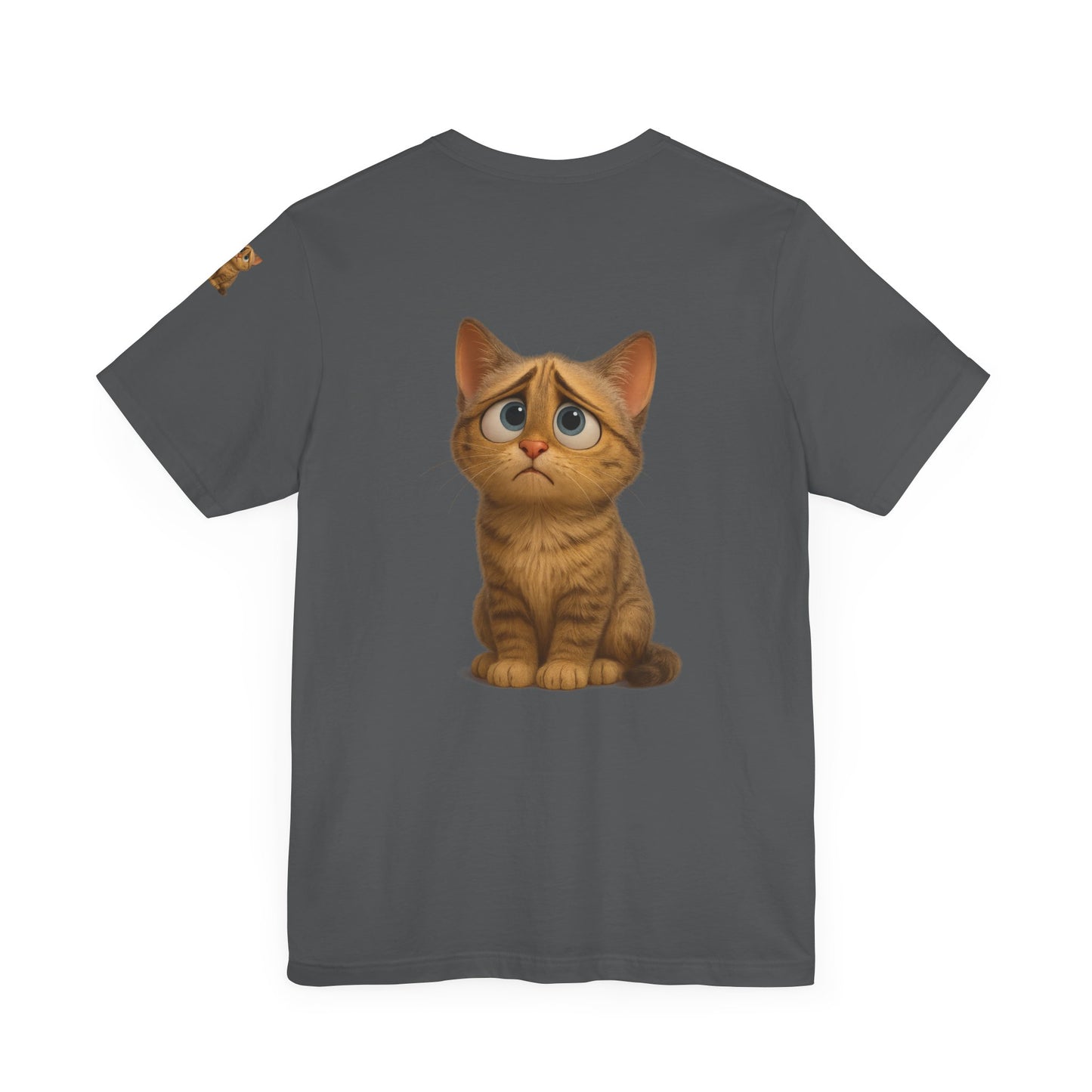 Adorable Cat Graphic Tee, Cute Pet Lover Shirt, Animal Lover Gift, Funny Cat Apparel, Birthday, Christmas, Everyday Use - TRV
