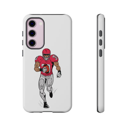 Football Player Tough Case, Sports Phone Cover, Athlete Gift, Tough Phone Case, Fall Sports, Football Lover's Accessory - TRV