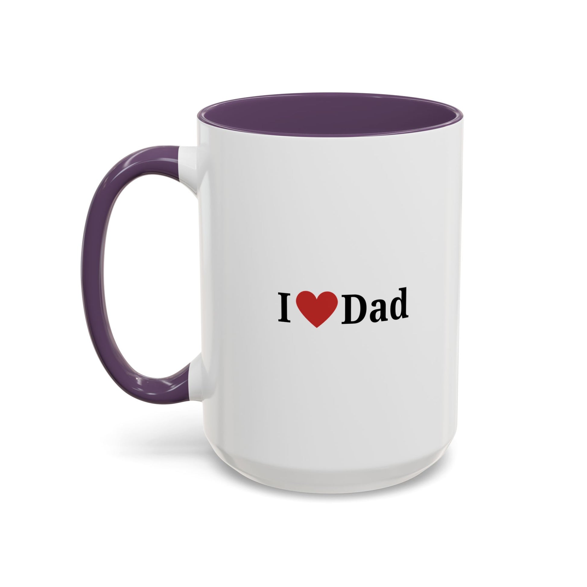I Love Dad Accent Coffee Mug - Perfect Gift for Father's Day & Birthdays - TRV
