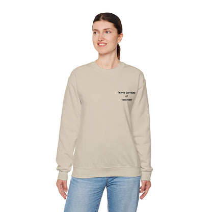 Caffeine Lover's Crewneck Sweatshirt | Unisex Heavy Blend - TRV