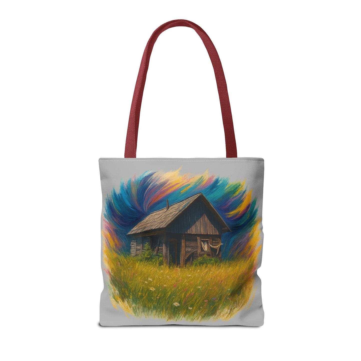 Rustic Charm Tote Bag | Boho Bag | Eco-Friendly Custom Design | Nature Lover Gift | Canvas Purse | Casual Carryall - TRV
