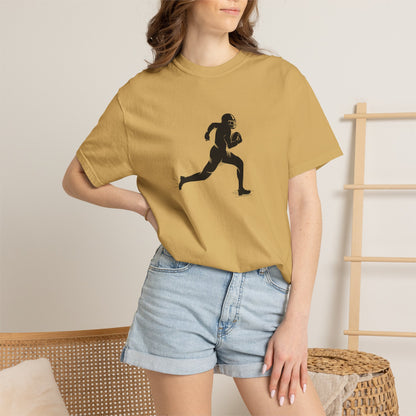 Football Player Graphic Unisex T-Shirt, Casual Sports Tee, Gift for Athletes, Workout Shirt, Everyday Wear, Unique Running Apparel