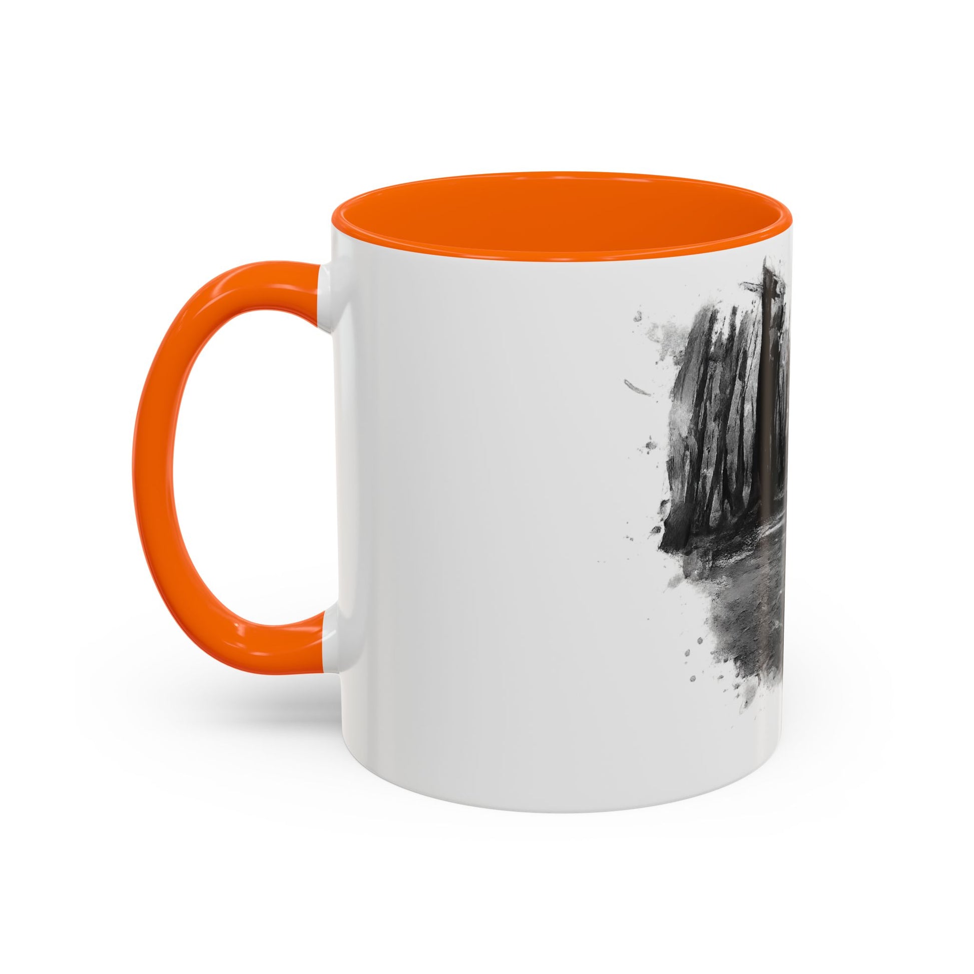 Moody Abstract Forest Coffee Mug | Unique Gift for Nature Lovers, Cozy Home Decor, Perfect for Coffee, Tea, and Hot Chocolate - TRV