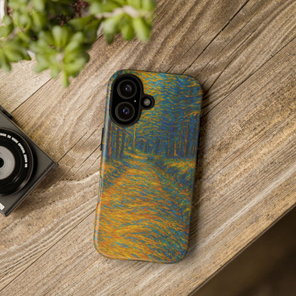Artistic Phone Case for Nature Lovers, Tough Cases, Vibrant Design, Gift for Friends, Phone Accessories, Unique Artwork - TRV