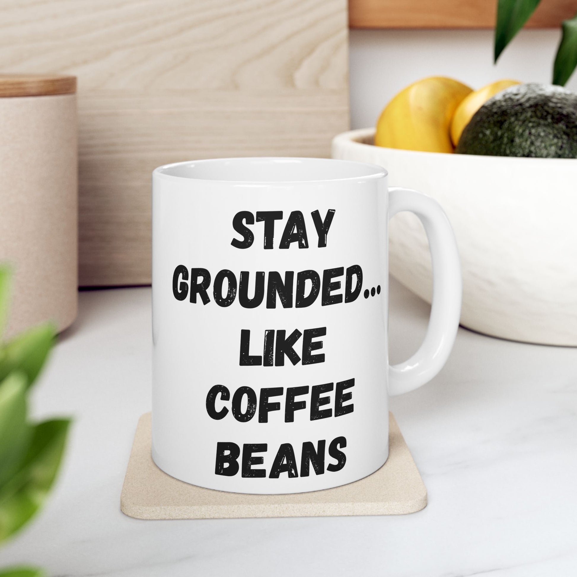 Inspirational Ceramic Mug - Motivational Quote for Daily Empowerment - TRV