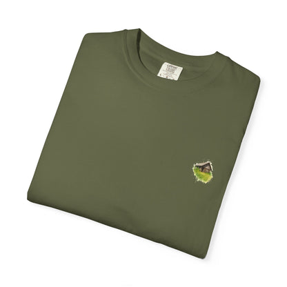Nature-Inspired Unisex Garment-Dyed T-Shirt, Eco-Friendly Tee, Summer Casual Wear, Gift for Nature Lovers, Relaxed Fit T-Shirt - TRV