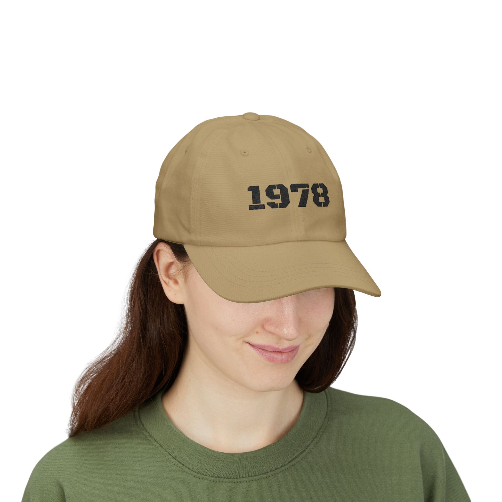 Vintage 1978 Dad Cap, Classic Cap for Fathers, Gift for Dad, Father's Day, Casual Style, Adjustable Hat - TRV