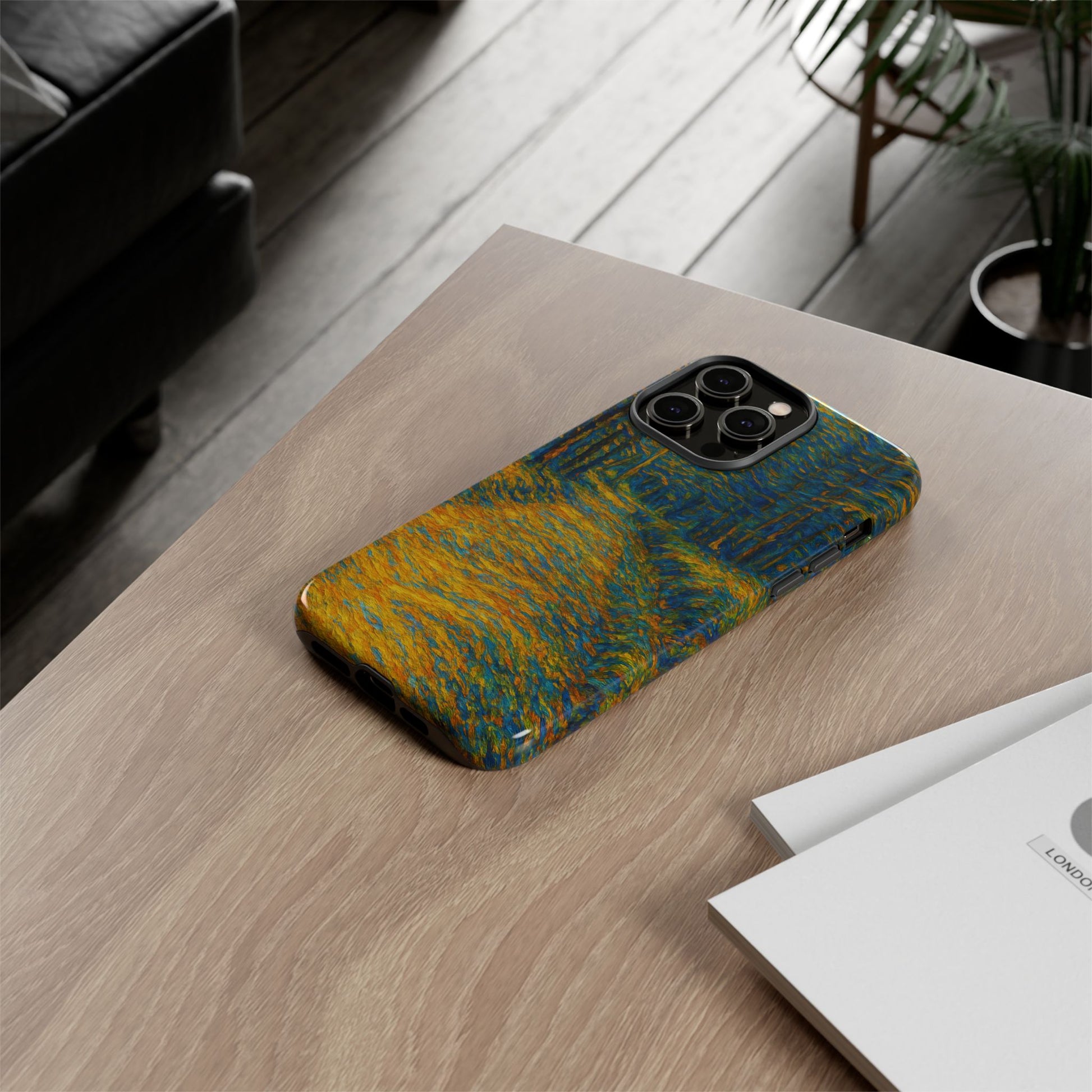 Artistic Phone Case for Nature Lovers, Tough Cases, Vibrant Design, Gift for Friends, Phone Accessories, Unique Artwork - TRV