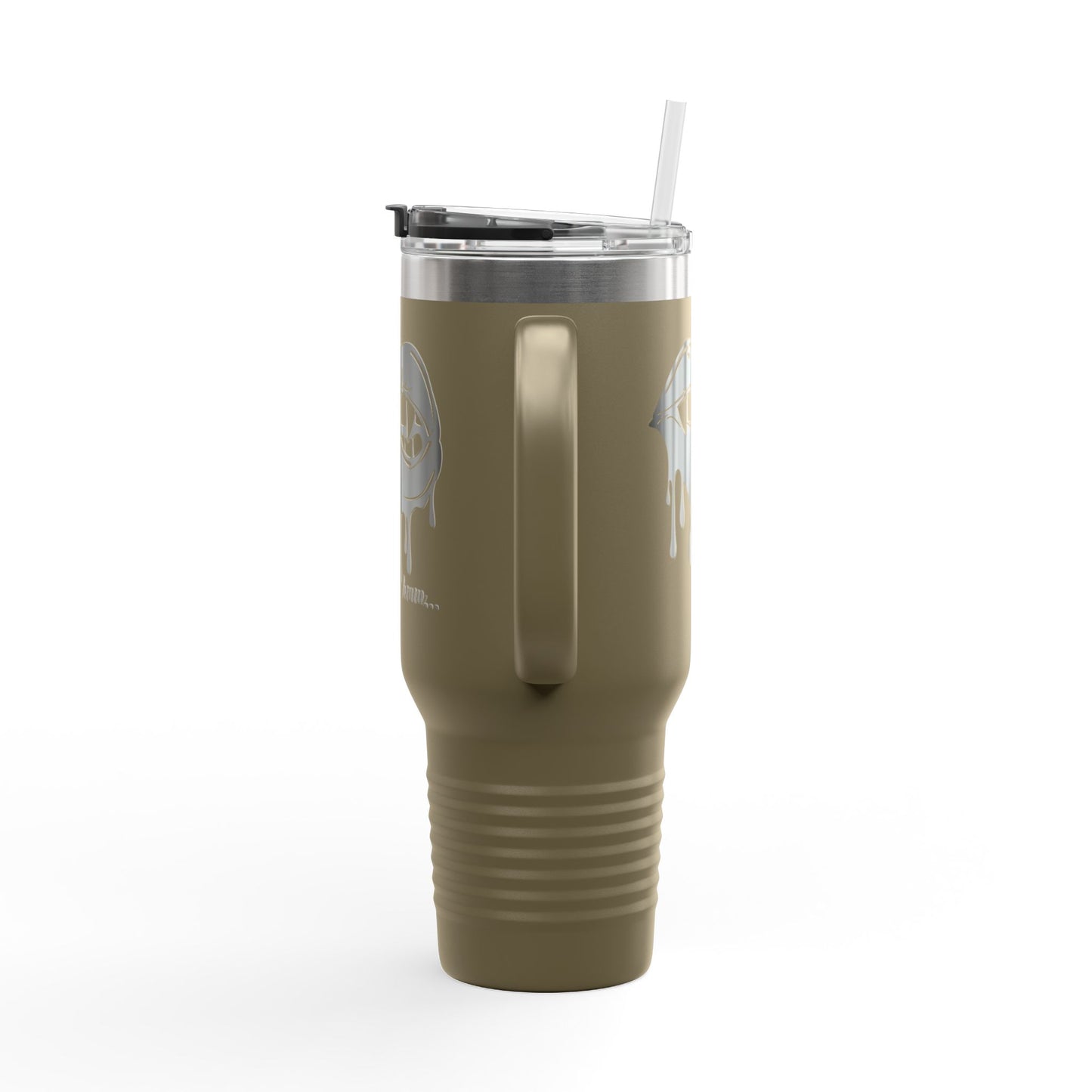 Stylish Insulated Travel Mug - 40oz with Edgy Design for Coffee Lovers