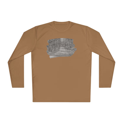 Unisex Long Sleeve Tee - Nature Inspired Design, Comfortable Graphic Shirt for Outdoor Lovers, Casual Wear, Gift for Nature [...] - TRV