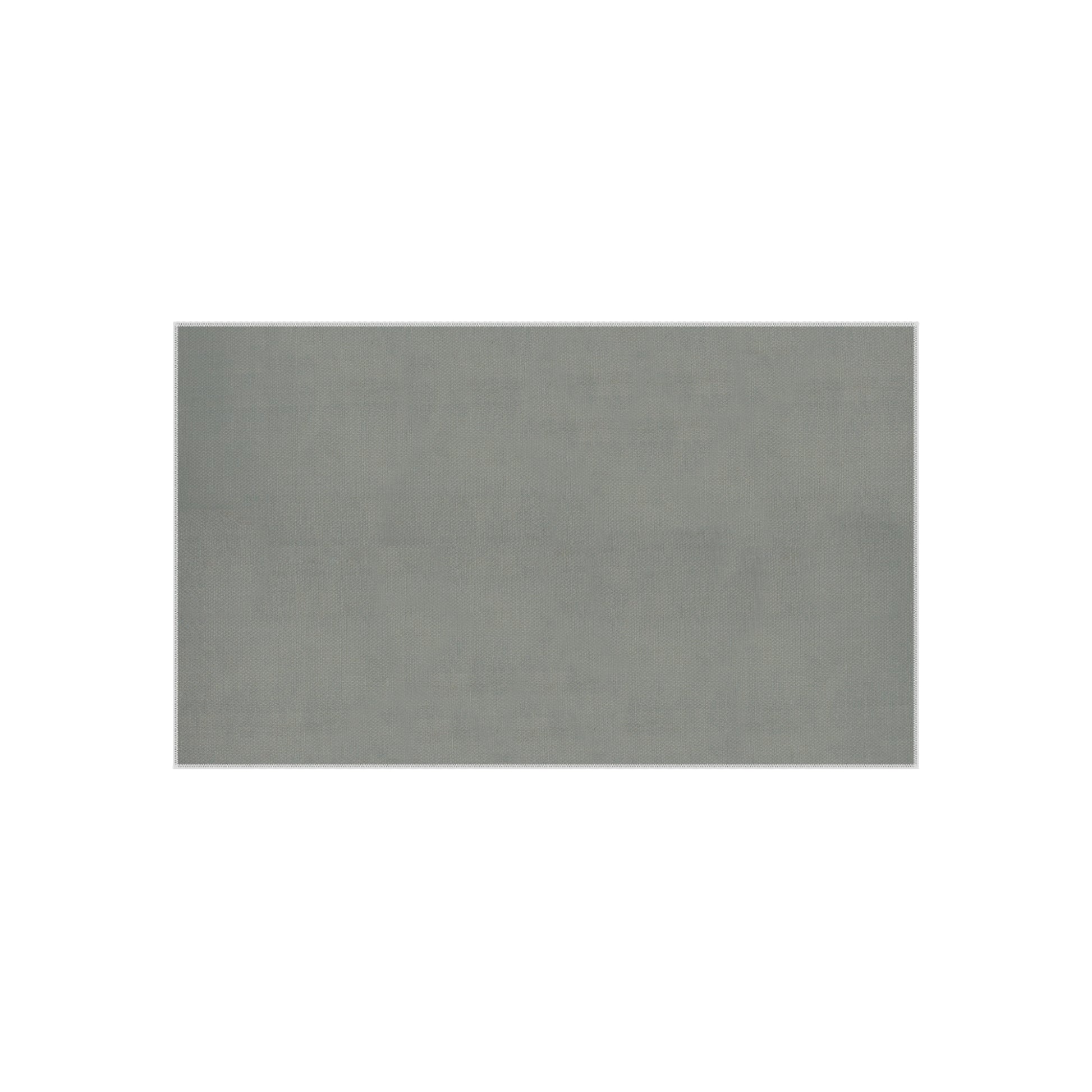 Modern gray outdoor rug by Printify, suitable for patios and decks, featuring a stylish indoor-outdoor flooring design.